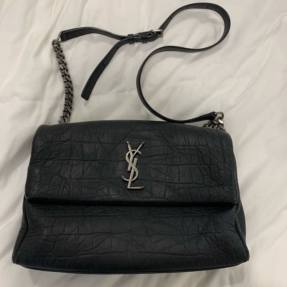 YSL West Hollywood bag in Soft Croc